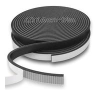 mawmuaw 24 m Joint Mousse Adhésif 12x1,5 mm Compribande Fenetre EPDM | Bande Mousse Autocollante Noir Joint Calfeutrage Porte Entree Anti Froid Anti Bruit, Window, Vaie Vitrée Coulissante
