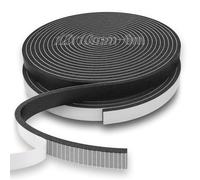 mawmuaw 6 m Joint Mousse Adhésif 12x10 mm Compribande Fenetre EPDM | Bande Mousse Autocollante Noir Joint Calfeutrage Porte Entree Anti Froid Anti Bruit, Window, Vaie Vitrée Coulissante