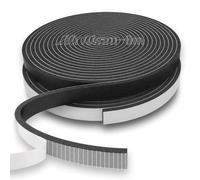 mawmuaw 6 m Joint Mousse Adhésif 20x10 mm Compribande Fenetre EPDM | Bande Mousse Autocollante Noir Joint Calfeutrage Porte Entree Anti Froid Anti Bruit, Window, Vaie Vitrée Coulissante
