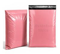 mawmuaw Emballage Colis 30x45+5cm Enveloppe Plastique Expedition 50 Pièces | Pochette Envoie Colis, Rose, Opaque, Enveloppe Plastique, Emballage Envoie Vetement, Boite, Sac, Envois Privés