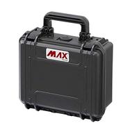 Max Boîte à Outils Portable Pro Tack Extra Noire, étanche IP67, 235 x 180 x 106 mm, 2,0 kg