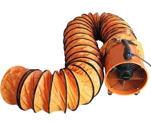 MAXBLAST Ventilateur industriel professionnel 300mm 110V 550W - 6m de gaine