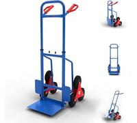 MAXCRAFT Diable Pliable Chariot de Transport Charge Max 150 kg Multi-Purpose Escalier 6 Roues pour l'Intérieur Extérieur