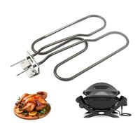 MaxEarn Élément Chauffant de Rechange Barbecue Weber Q140 et Q1400 | Compatible avec Weber 66631 65620 80342 80343, Inoxydable Éléments pour électrique Weber 230V, 2200W