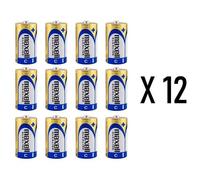 MAXELL 12 Piles C LR14 Lot de 12 (6x2)