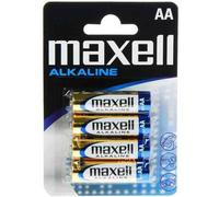 MAXELL 140961 - Pack de 4 piles Alcaline LR 06 (AA) - 1,5 V