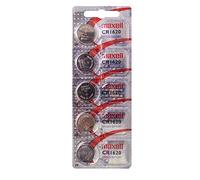 Maxell 18586500 Pile Domestique à Usage Unique CR1620 Zinc-Manganese Dioxide (Zn/MnO2) - Piles (Single-Use Battery, CR1620, Zinc-Manganese Dioxyde (Zn/MnO2), 3 V, 5 Pièces(s), 80 mAh)