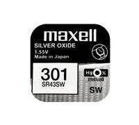 Maxell 301 Pile bouton 1 Pièce SR43SW-M - Unisex - Oxyde d'argent