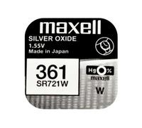 Maxell 361 SR721W Silver Oxide 1,55v