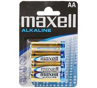 Maxell Piles AA (LR06) alcalines - Blister de 4
