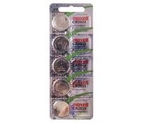 Maxell CR2025 3V pile bouton lithium 148mAh lot de 5