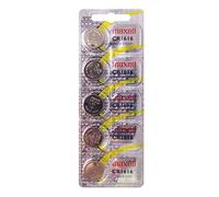Maxell Lot de 5 Piles Bouton au Lithium CR1616 1616 3 V