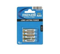 MAXELL - LR03 - BEAUTÉ PILE - PILE LR3 SUPER ALCALINE - 1,5V PAR 4