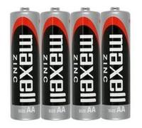 maxell Pack 4 Piles Zinc Mignon AA LR6 1,5V