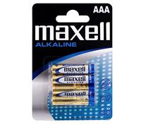 Maxell - Pile Alcaline - AAA x 4 - Long Lasting Power (LR03)