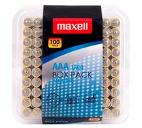 Maxell Piles alcalines AAA (LR03) 1,5 V – Lot de 100