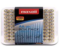 100 Piles Alcalines AA / LR6 Maxell Alkaline