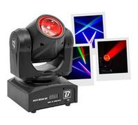 BoomToneDJ Lyre LED Maxi Beam 60 RGBW 4-en-1, 60W haute luminosité Événements et assemblées