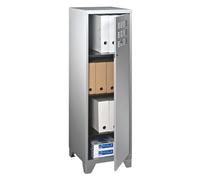 Maxi casier de bureau métal couleur aluminium