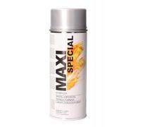 Maxi Color Peinture résistante à la chaleur en aérosol pour four et pot d'échappement, peinture de four 400 ml, spray résistant à la chaleur, peinture haute température économique (800°C Argent)