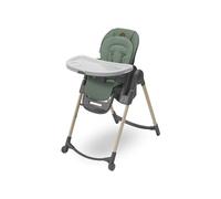 Maxi-Cosi Minla Chaise Haute Bébé Evolutive, 0 - 14 ans, 60 kg max, Chaise Haute Bébé, 9 Hauteurs Réglables, 5 Différentes Inclinaisons, 4 Positions de Plateau, Pliage compact, Beyond Green