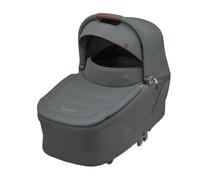 Maxi-Cosi Sense, Nacelle bébé, de la Naissance à 6 Mois (9kg), Spacieuse et Confortable, Matelas épais en Mousse à mémoire et inclinable, Compatible Poussette, Aération, Twillic Graphite