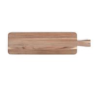 Maxi planche apéritive - LIVOO - MES151 - Bois acacia FSC - 75 x 19,5 cm - Pieds en bois