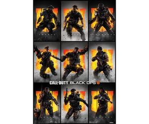 Maxi Poster - PYRAMID INTERNATIONAL - Call of Duty: Black Ops 4 - Personnages - Grand format - Portrait