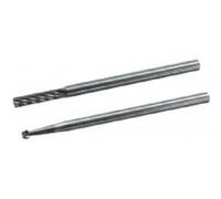 Maxicraft - 2 fraises carbure tungstène spériques Ø 1 / 1,8 mm G