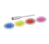 Maxicraft - 4 brossettes nylon assorties Ø 19 mm pour bijouterie G