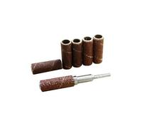 Maxicraft - 6 tambours abrasifs Ø 9 mm + support