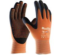 MaxiFlex Endurance 34-848 Gants de travail en mousse nitrile avec paume à pois Taille 9/L