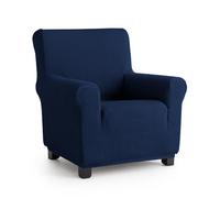 MAXIFUNDAS | Housse de canapé élastique 1 Place Bleu - Housse de canapé Extra Douce, antidérapante et élastique - Housse de canapé élastique Modèle Inca