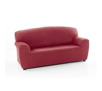 MAXIFUNDAS Housse de canapé élastique 3 Places - Housse de canapé antidérapante Couleur Fuchsia foncé - Housse de canapé Tissu Jacquard Extra Doux - Housse de canapé modèle Strada avec 2 mousses