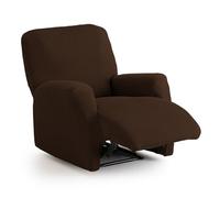 MAXIFUNDAS | Housse de canapé élastique Fauteuil Relax Marron - Housse de canapé Extra Douce, antidérapante et élastique - Housse de canapé élastique Modèle Inca