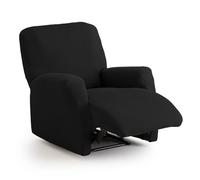 MAXIFUNDAS | Housse de canapé élastique Fauteuil Relax Noir - Housse de canapé Extra Douce, antidérapante et élastique - Housse de canapé élastique Modèle Inca