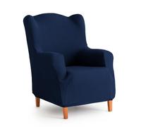 MAXIFUNDAS | Housse de canapé élastique pour Fauteuil d'oreille Bleu - Housse de canapé Extra Douce, antidérapante et élastique - Housse de canapé élastique Modèle Inca