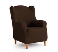MAXIFUNDAS | Housse de canapé élastique pour Fauteuil d'oreille Marron - Housse de canapé Extra Douce, antidérapante et élastique - Housse de canapé élastique Modèle Inca