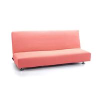 MAXIFUNDAS Housse de canapé lit Clic Clac 3 Places Strada Rose Pastel