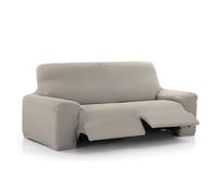 MAXIFUNDAS Housse de canapé Relax 3 Places 2 Pieds Vega Gris Clair