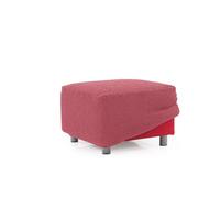 MAXIFUNDAS - Housse de Pouf XL Relive Fuchsia Clair - Convient pour Les Puffs de 60 à 90 cm de Chaque côté
