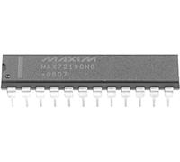 Maxim Integrated MAX7219CNG+ PMIC - Mesure de l'énergie montage à plat Tube