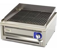 Maxima - Barbecue au charbon de bois Gastro - Double unité - 60 cm de profondeur - Gaz