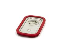 Maxima Couvercle gastronorm - 1/4 GN - acier inoxydable - joint étanche à l'air