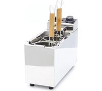 Maxima - Cuiseur de pâtes Gastro - 2 x 2 l - avec cuiseur de pâtes. 2 paniers