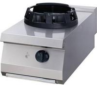 Maxima - Cuisinière Wok Gastro à haut rendement - Ø28,5 cm Anneau de cuisson - Unité unique - 70 cm Profond - Gaz