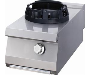 Maxima - Cuisinière Wok Gastro Premium - Anneau de cuisson 28,5 cm - Unité unique - 90 cm Profond - Gaz