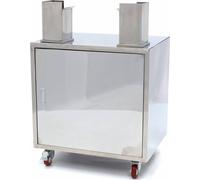 Maxima - Gastro Châssis pour presse-oranges - pour Maj -25 / Maj -25SS / Maj -45 - excly - poubelle - sur roulettes