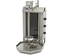 Maxima - Gastro kebab grill - 3 brûleurs - 30 kg de viande - Electrique