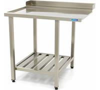 Maxima - Gastro Lave-vaisselle - 70 x 75 cm - gauche - avec Backsplash et étagère de stockage